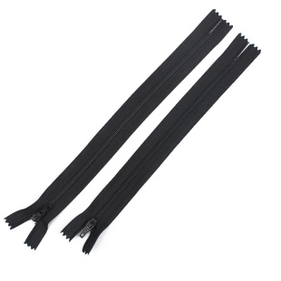 三力20-23厘米拉链黑尼龙手包裤子笔袋diy手工服装辅料 100条包邮