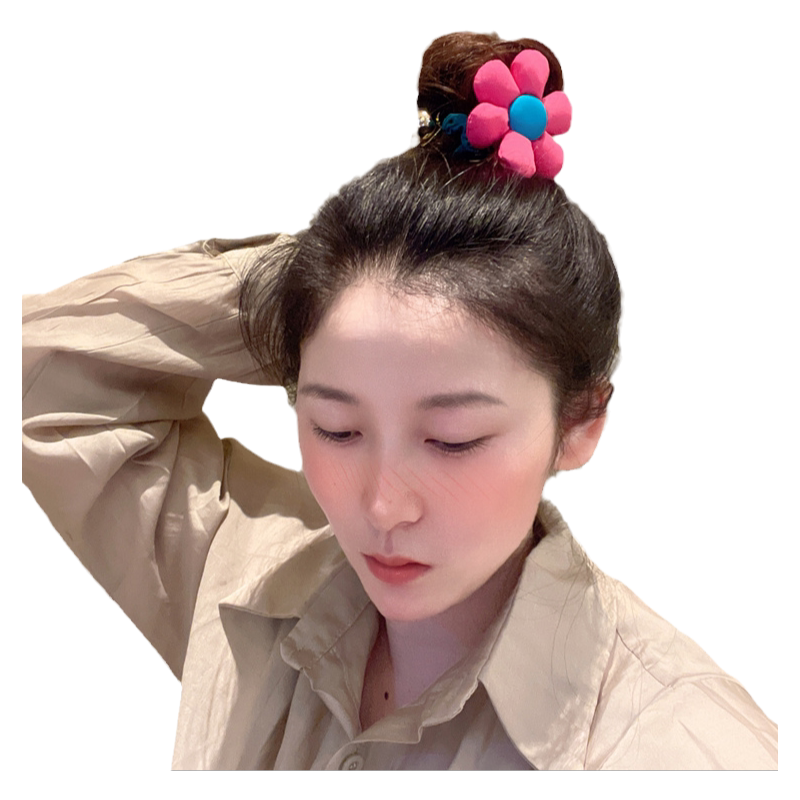 百搭甜美少女发绳可爱浪姐头绳