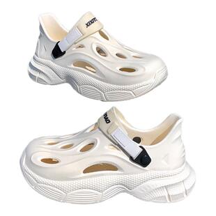 细细条 男士户外耐磨涉水鞋EVA轻便全包开车钓鱼一脚蹬溯溪沙滩鞋