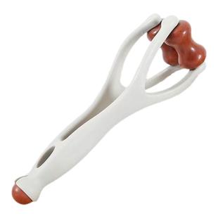 天然砭石手指按摩器滚轮拨筋点穴位足疗虎口养生保健鼠标手键盘手