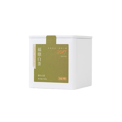 董德境牌2017年福鼎白茶寿眉90g