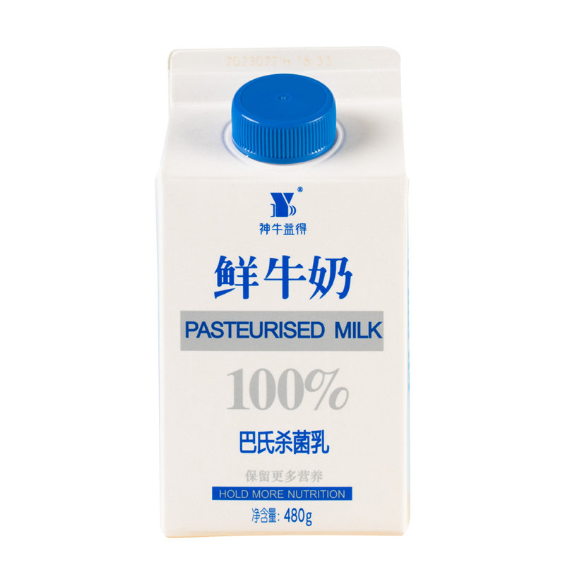 神牛益得内蒙古生牛乳低温鲜奶