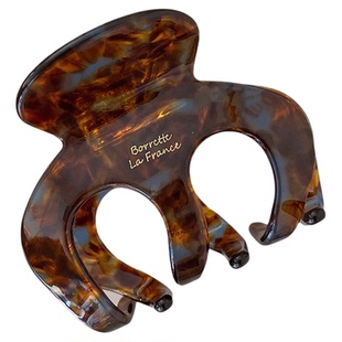 韩版马尾防塌发夹固定神器百搭复古简约风南瓜夹子半扎气质头饰