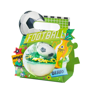 慕斯球蛋糕盒世界杯足球透明圆形球形甜点糖果手提礼盒烘焙包装盒