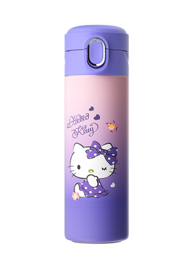 凯蒂猫女孩保温杯可爱学生杯子