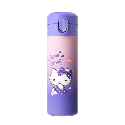 凯蒂猫女孩保温杯可爱学生杯子
