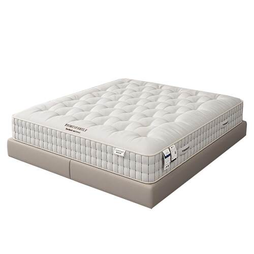 马尾毛手工床垫S680进口三层弹簧羊毛定制床垫180x200家用卧室