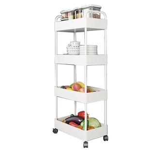 厨房夹缝置物架落地多层20cm超窄13cm冰箱缝隙架靠墙30cm侧收纳架