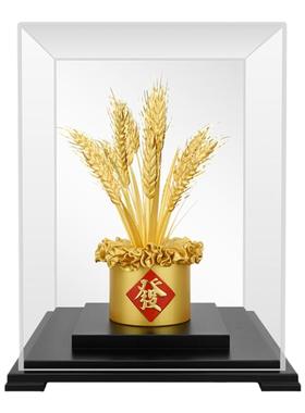 金箔大卖麦穗摆件家居客厅酒柜装饰工艺品摆设公司开业乔迁礼品