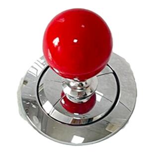 创意红色圆球马桶按压器按钮美甲厕所冲水神器马桶水箱按键加长杆