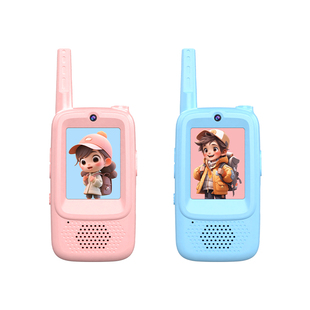 可视频儿童无线对讲机亲子户外通话神器一对小型电话家用2026新款