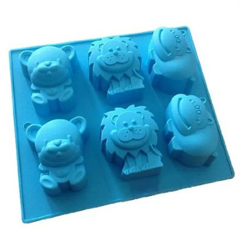 动物手工皂模子巧克力甜品模具