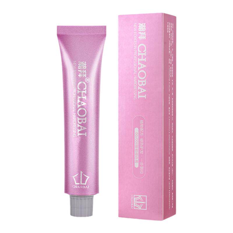 潮拜漂发剂褪色剂漂粉漂白剂头发白金色染发剂膏退色不伤发纯植物