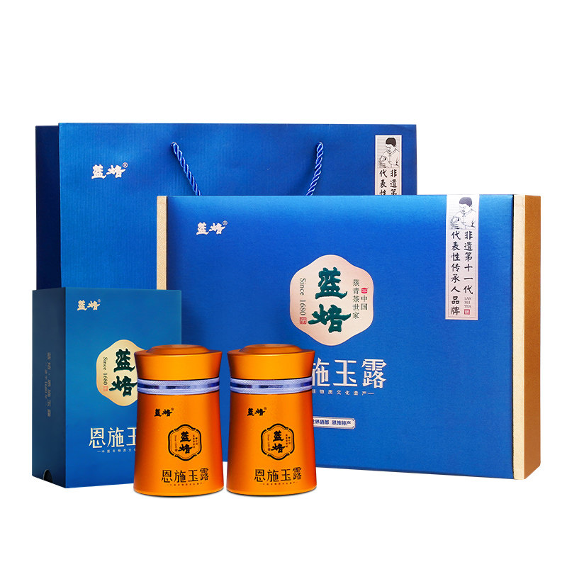 2026新茶恩施玉露绿茶特级头采天然含硒湖北特产蒸青冷泡茶叶礼盒