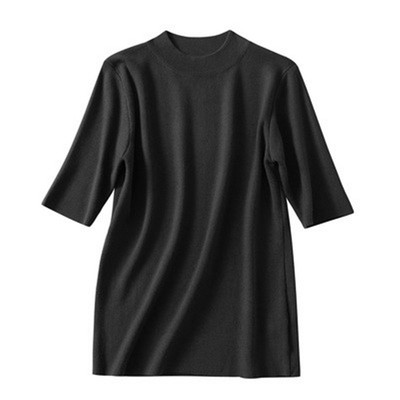 半高领中袖打底衫春秋冬毛衣针织