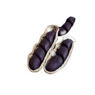 新货云南富硒黑花生带壳生晒干花生种子籽普洱特产原味黑皮花生米