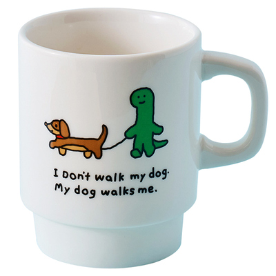 JOGUMAN叛逆陶瓷马克水杯咖啡杯