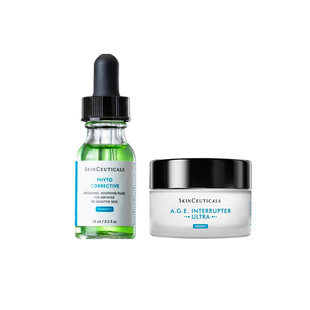 【自营】SKINCEUTICALS/修丽可AGE面霜色修多肽紫米精华组合装