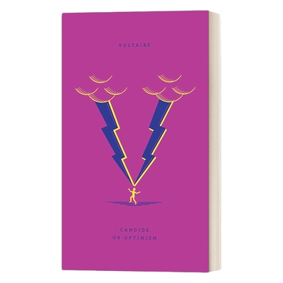 英文原版小说 Candide Or Optimism Penguin Drop Caps 老实人 企鹅大写字母经典系列 精装 英文版 进口英语原版书籍
