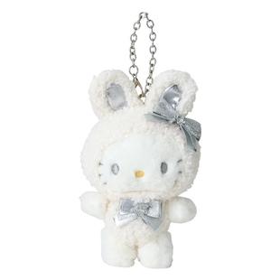 日本hellokitty正版雪兔凯蒂猫kt猫公仔玩偶娃娃毛绒包挂件小挂饰