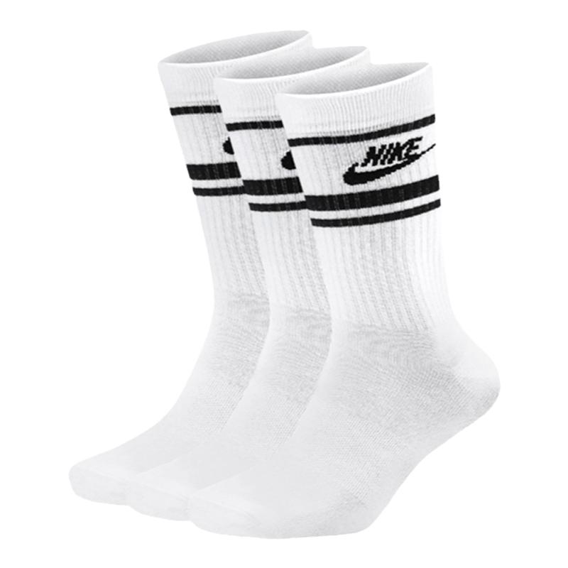 Nike耐克适袜透气中筒袜三双装