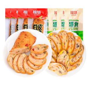 柏慧膳食豆皮鸡肉卷蔬菜即食零食