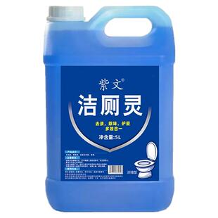 大桶装10斤洁厕灵马桶清洁剂强力除垢去黄清香型厕所除臭洁厕液剂