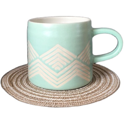 外贸尾单日式风咖啡杯