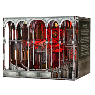 高难度diy小屋3d微缩场景拼装礼物益智建筑模型max中世纪城堡玩具