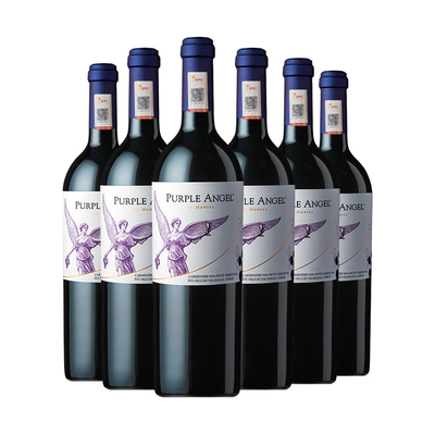 蒙特斯紫天使干红葡萄酒750ml*6