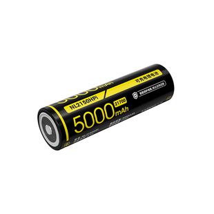 3C认证]奈特科尔21700锂电池充电手电筒高能放电动力电池5000毫安