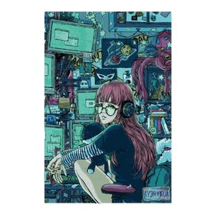 TLP反光车贴 天才少女佐仓双叶P5女神异闻录5Persona 5游戏贴纸