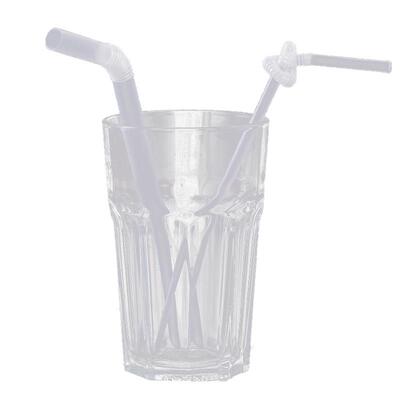 彩色弯曲DIY造型艺术吸管