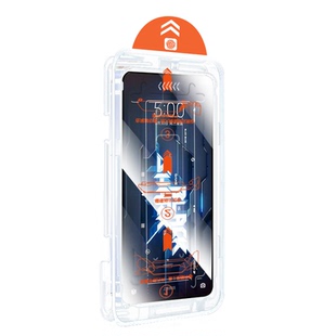 无尘仓适用小米黑鲨5rs钢化膜5pro手机膜黑沙4spro全屏4s贴膜mi抗蓝光防摔4por新款护眼spor全胶高清保护膜