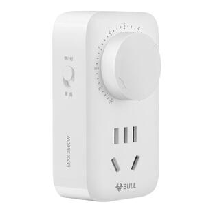 公牛定时器10h智能定时五孔开关插座充电器自动断电保护器