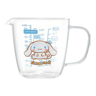 量杯 玻璃杯 KT大耳狗耐高温刻度杯烘焙工具加厚家用350ml/500ml