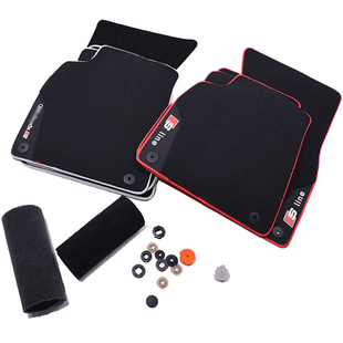 适用于奥迪新A4L脚垫新A5 A6L脚垫S5 Q5 RS6 S3 TTS右舵绒面地毯