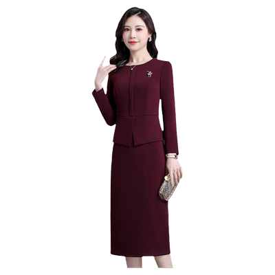 埃伦妈妈时尚气质优雅减龄连衣裙