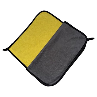 汽车毛巾擦车巾不掉毛洗车专用擦车布加厚大号双面强吸水内饰抹布