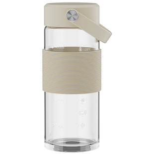 玻璃水杯随手杯男女士泡茶杯耐高温牛奶杯便携专用果汁杯外带水瓶