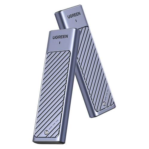 绿联m.2固态硬盘盒子nvme/sata双协议m2移动硬盘笔记本ssd外接盒