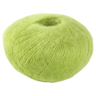 真丝马海毛毛线细线马海毛线长毛手工编织围巾披肩羊毛线细毛线团