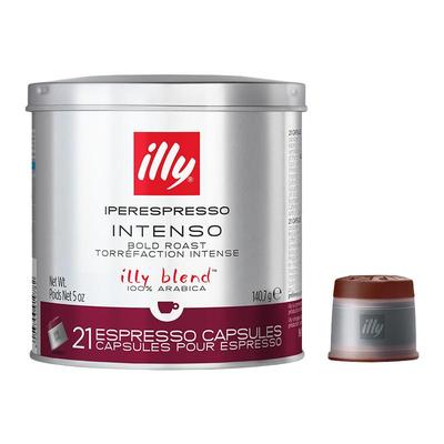 illy意利咖啡官方IPSO胶囊原装进口意式拼配浓缩咖啡胶囊低因18粒