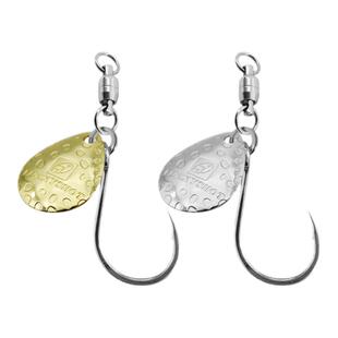 培林轴承旋转双向亮片铁板钩路亚钩海钓鲅鱼快抽焊接加强慢摇钩