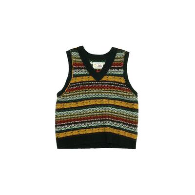 双面穿宽松费尔岛马甲