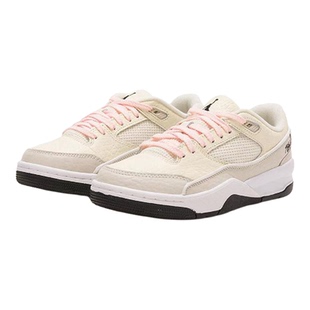 #Jordan FLIGHT COURT 篮球鞋 低帮 米色 棕粉 IH4105 HF3333
