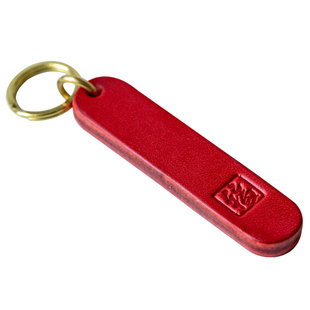 真皮刻字汽车牛皮防丢手机电话号码钥匙扣挂件车钥匙防丢号码牌