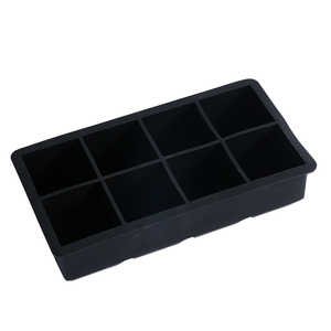 冻冰块模具带盖硅胶冰格冰盒酒吧威士忌方形制冰器鸡尾酒冰球模型