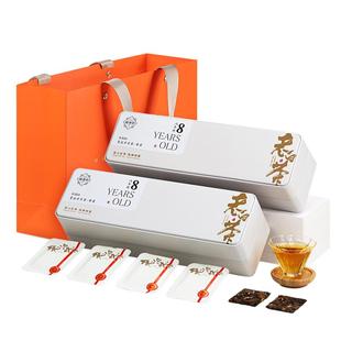 五虎福鼎白茶方片寿眉白茶紧压茶饼官方正品老白茶茶叶送礼走亲戚