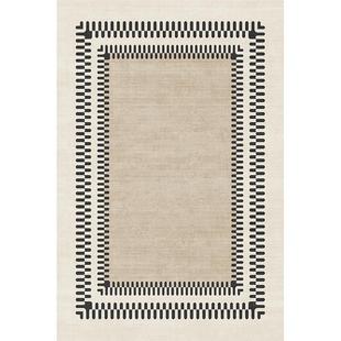 仿羊绒加厚客厅地毯奶油风轻奢家用沙发茶几毯卧室床边毯防滑地垫